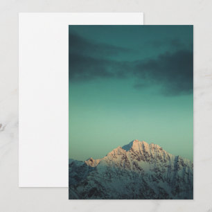 Foto för norge bergsmiljö julkort