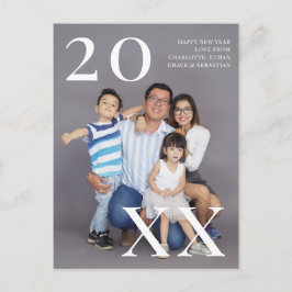 Foto för nyårsprogram för Personlig (vykort tillba Vykort