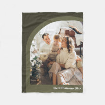 Foto för oliv grönt Modern Arch 2-Lodrät