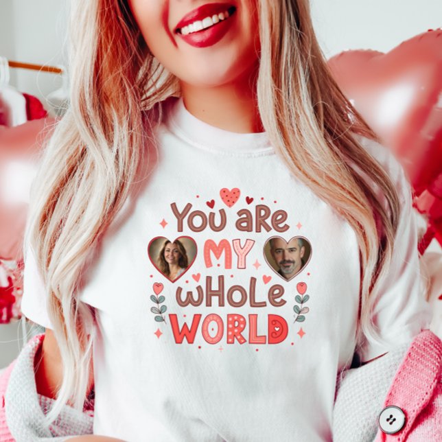 Foto för överordnat Anpassade, foto för Valentine- T Shirt (Skapare uppladdad)