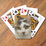 Foto för personlig Anpassningsbar<br><div class="desc">Ladda upp ett foto och skapa personligens fotospelkort. Du kan ÖVERFÖRA DESIGN på andra Zazzle-produkter och justera den så att den passar de flesta Zazzle-objekt. Du kan också klicka på ANPASSA YTTERLIGARE om du vill lägga till, ta bort eller ändra information som bakgrundsbild färg, text, teckensnitt eller vissa bilder. StandardStudio-design...</div>
