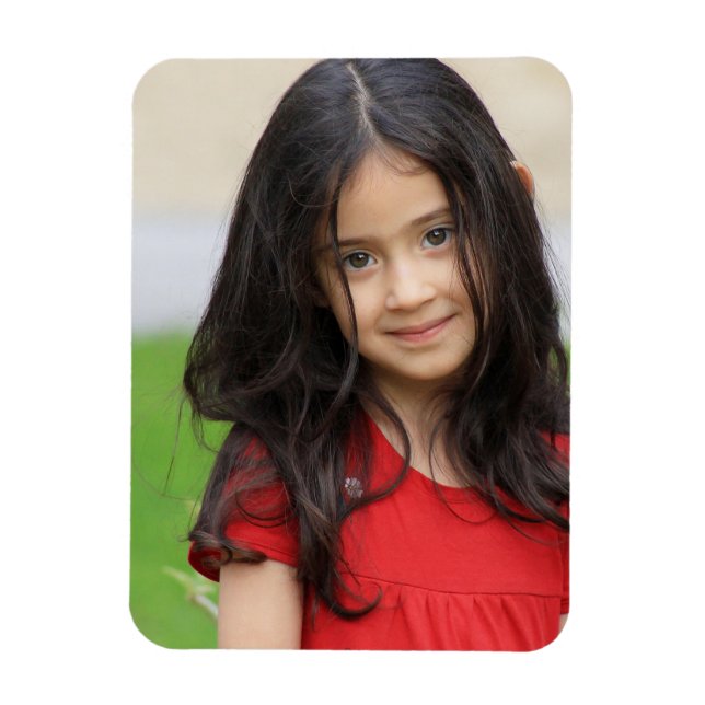 Foto för personlig Anpassningsbar Magnet (Vertikal)