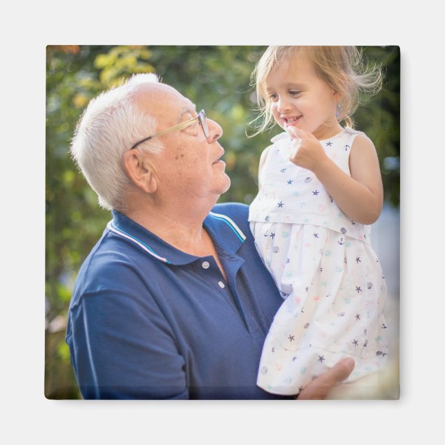 Foto för personlig Anpassningsbar Magnet (Framsidan)