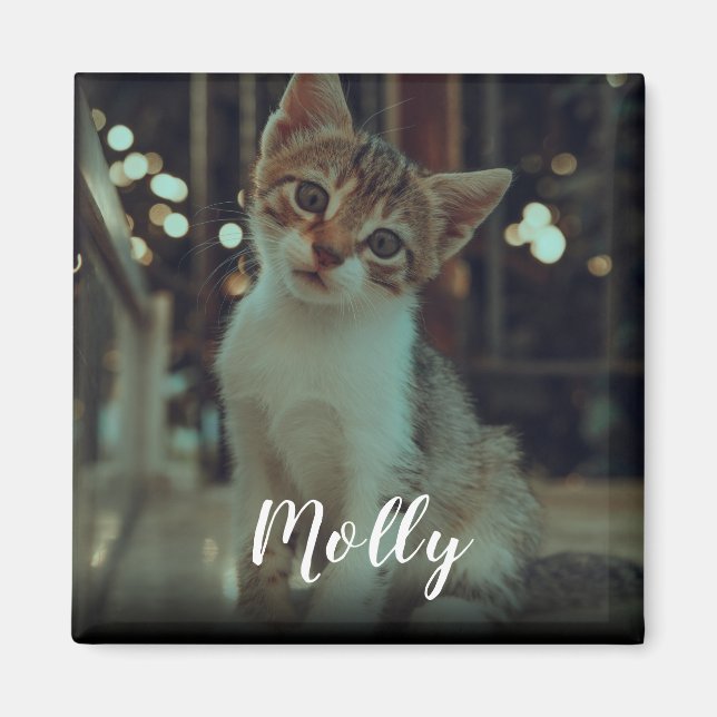 Foto för personlig Anpassningsbar Magnet (Framsidan)