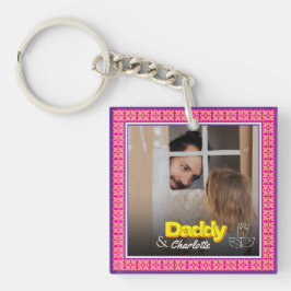 Foto för personlig-familjen - Pappa-dotterbild