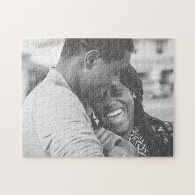 Foto för personlig-familjen pussel (Horisontell)