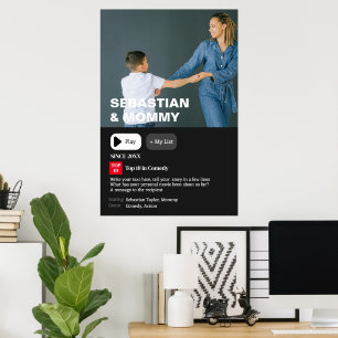 Foto för Personlig Movie Synopsis Poster