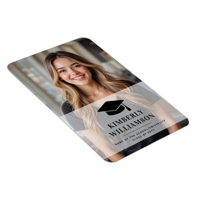 Foto för personlig School College Graduation Magnet (Högersidan)