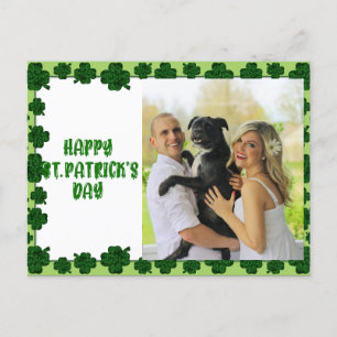 Foto för Personligen Lycklig St patrick's day Helg Vykort