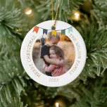 Foto för prydnadsfamiljen Vintage jul Light Orname Julgransprydnad Keramik<br><div class="desc">Vintage jul Botanical Family Photo</div>