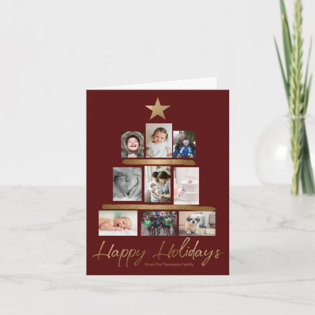 Foto för Red Guld Glad helg Family Update (Framsida)