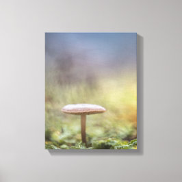 Foto för regnigt myshroom Natature Canvastryck