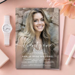 Foto för rosa 21:a födelsedagsinbjudan inbjudningar<br><div class="desc">Ro guld rosa 21:a födelsedag med en anpassningsbar foto inbjudan-mall som är enkel att anpassa. Om du vill ändra storlek på och placera fotot klickar du på knappen "ANPASSA IT".</div>