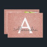 Foto för  Rosa i Ro Guld vid 21:a Gnistran Inbjudningar<br><div class="desc">21:a flickans Födelsedagsfest Elegant Faux Gnistra och Glitter Ro Guld eller Rosa Monogrammed födelsedagsinbjudan är perfekt för Ro Guld eller Rosa Födelsedagsfest. Dessa foto- eller Bild-inbjudningar är perfekt för en kvinna som vrider 21 första Födelsedagsfesten. Du kan uppdatera inbjudningskortet så att det innehåller din egen information om foto, namn och...</div>