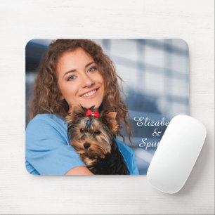 Foto för sällskapsdjur i kärlek Puppy Hund Persona Musmatta