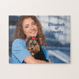 Foto för sällskapsdjur i kärlek Puppy Hund Persona Pussel