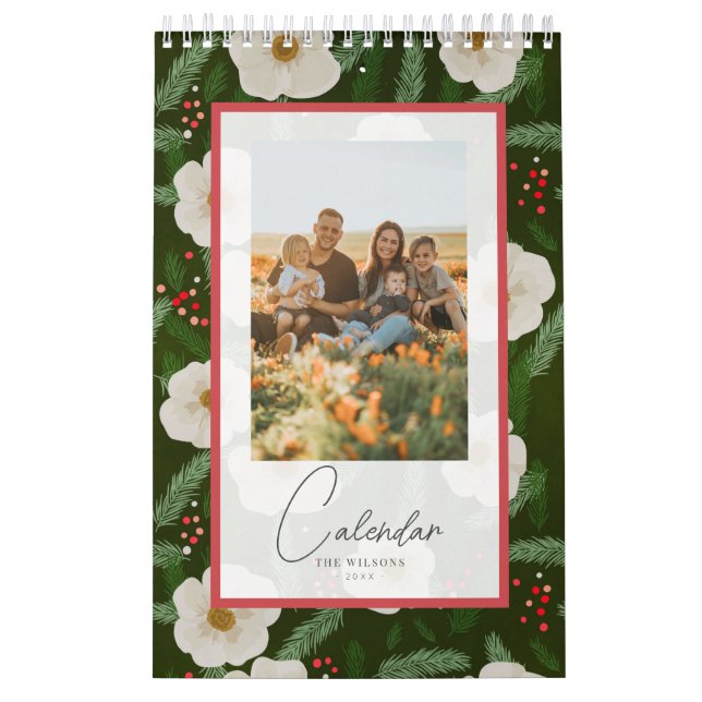 Foto för Säsong Blommönster-familjen Kalender (Omslag)