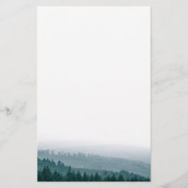 Foto för skogNatur i gräs träd Brevpapper