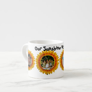 Foto för solros mugg Personlig Espressomugg