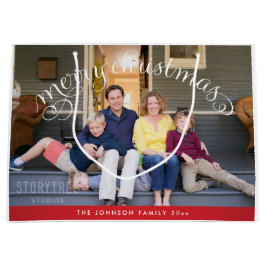 Foto för stor God jul-familj