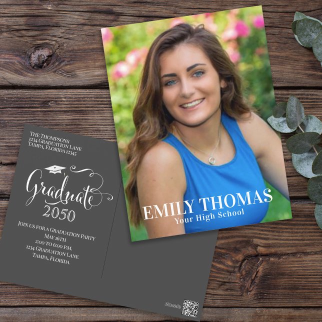 Foto för student Elegant-kalligrafi Vykort (Skapare uppladdad)