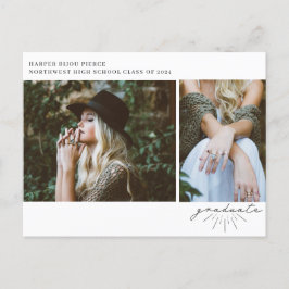 Foto för Studentfest av linjebild Vykort