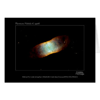 Foto för teleskop för IC 4406 Hubble för Hälsningskort