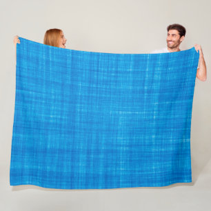 Foto för textil Blue Fabric Fleecefilt