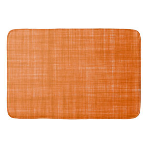 Foto för textil Orange Badrumsmatta