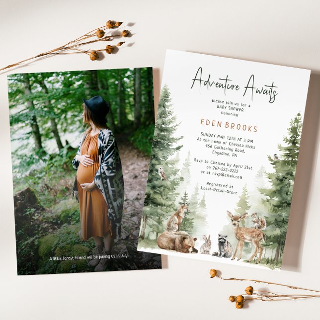 Foto för trädsdjur Äventyr i väntan på fotnoter Inbjudningar (Skapare uppladdad)