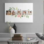 Foto för Trendig Collage Family med blommor och gå Canvastryck<br><div class="desc">Fånga vackra minnen med vårt Trendig Collage Family Photo med Flowers-samling på Zazzle. Den här unika och personlig presenten är perfekt för att visa dina omhuldade familjemöjligheter samtidigt som den innehåller blommornas elegans och initialer personliga beröring. Med vår kollage-design kan du använda foton från familjen många i en snyggt och...</div>