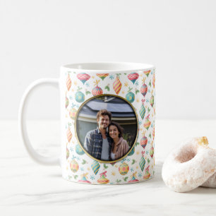 Foto för vintage Ornaments Kaffemugg