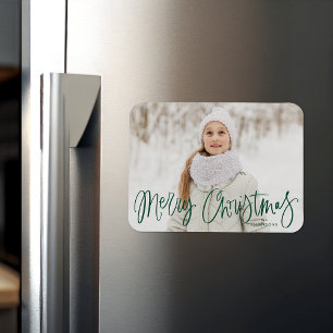 Foto för visemisk Grönt för god jul Magnet