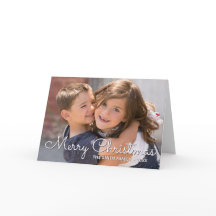 Foto för vit och blå God jul