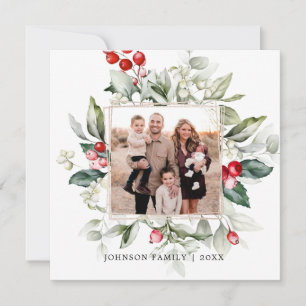 Foto för Winter Berry-familjen Inbjudningar