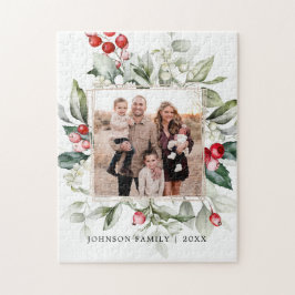 Foto för Winter Berry-familjen Pussel