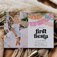Foto Första Fiesta-födelsedagsinbjudan