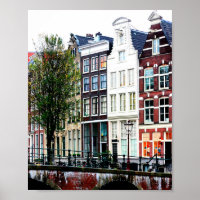 Foto från Amsterdamkanalen