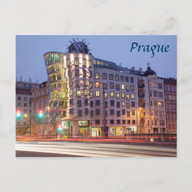 Foto från Dancing House Prag souvenir Vykort (Framsida)
