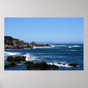 Foto från Monterey Bay Kusten (6 av 6) Poster