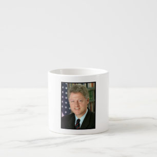 Foto från Vita huset med president Bill Clinton Espressomugg