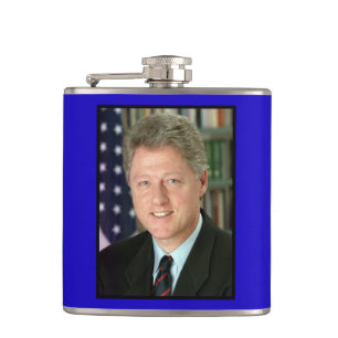Foto från Vita huset med president Bill Clinton Fickplunta