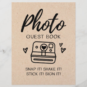 Foto gästbok Bröllopsskylt