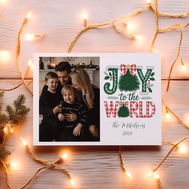 Foto Glädje till Världen Jul Julkort (Skapare uppladdad)