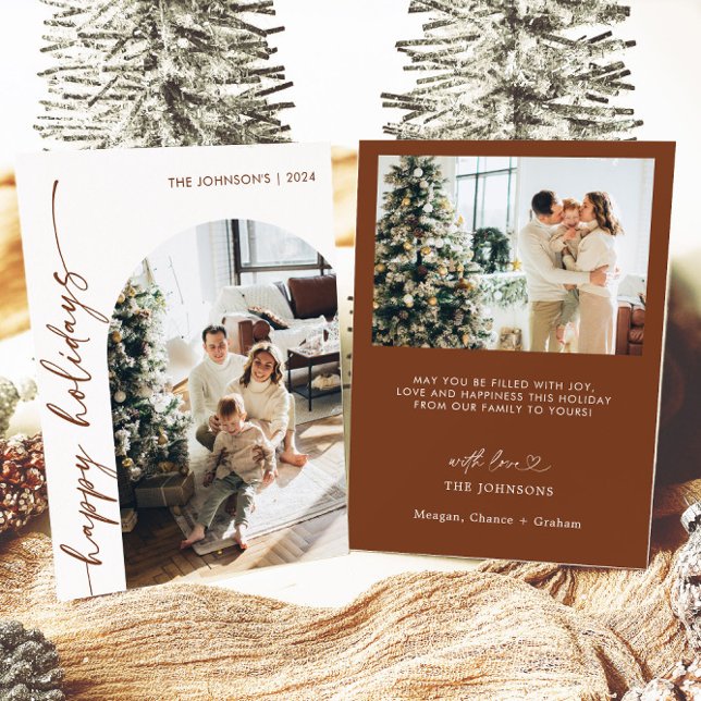 Foto God Jul Modern Julkort Inbjudningar (Skapare uppladdad)