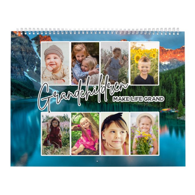 Foto "Grandchildren make Life Grand" Natur Kalender (Omslag)