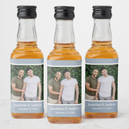 Foto HBTQ-bröllop Spritflaskor Etikett