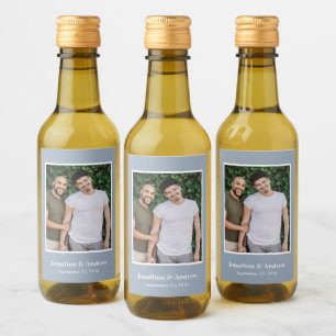Foto HBTQ-bröllop Vinetikett