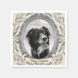 Foto helgdag Silver Ram Pappersservett