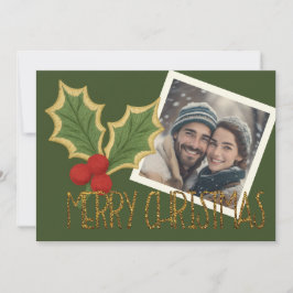 Foto Holly Bär Brodydd Jul Julkort